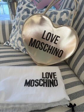 Love Moschino Heart shaped bag
